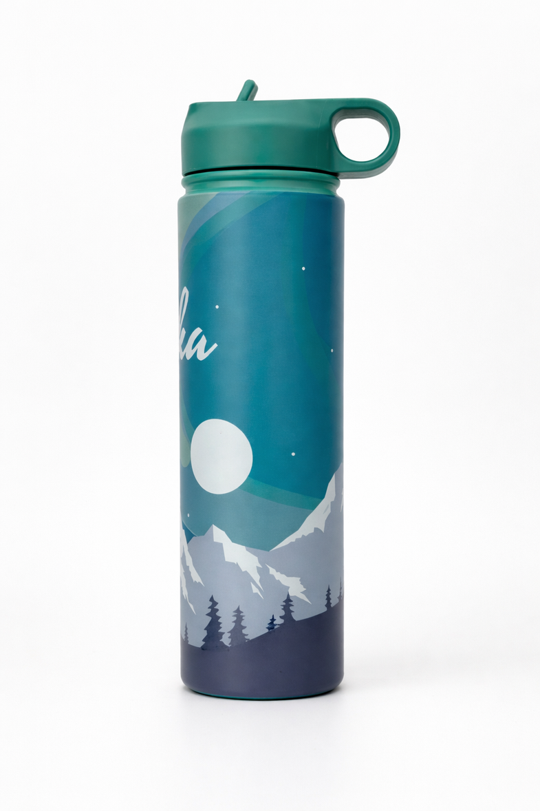 Alaska Aurora Water Bottle 21oz