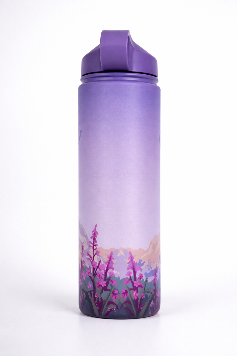 Alaska Fireweed Water Bottle 21oz