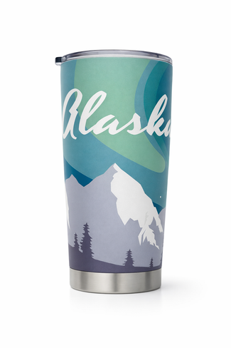 Alaska Aurora Tumbler 20oz