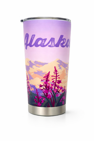 Alaska Fireweed Tumbler 20oz