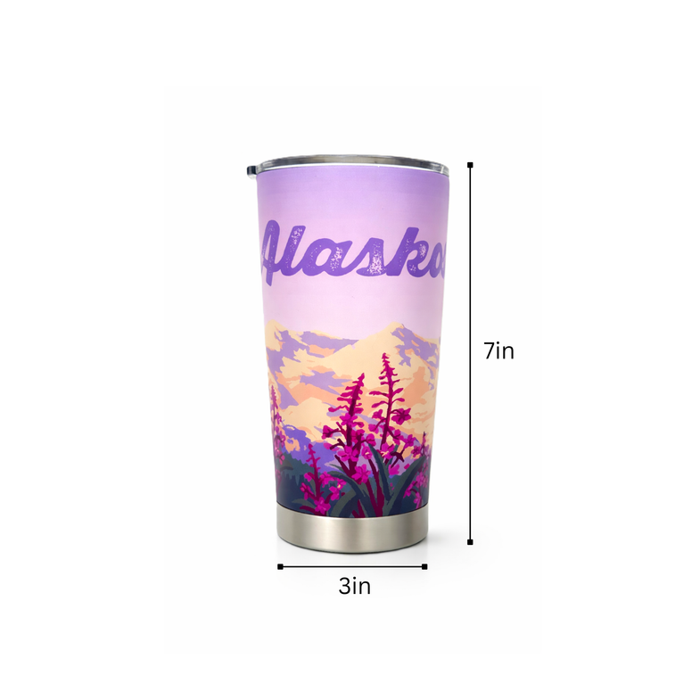 Alaska Fireweed Tumbler 20oz