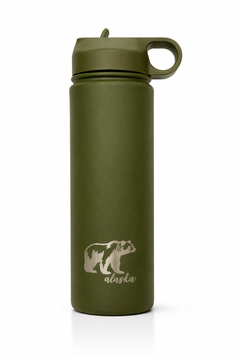 Alaska Animal Water Bottle 21oz