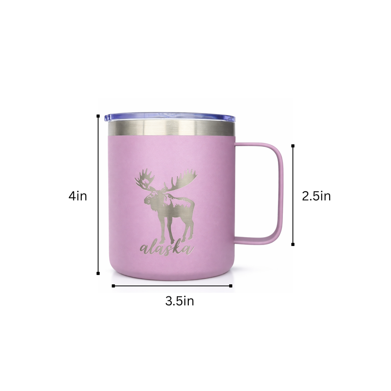 Alaska Animal Travel Mug 10oz