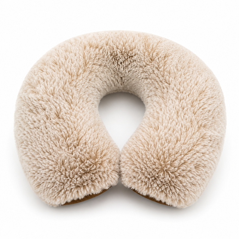 Alaska Moose Plush Neck Pillow