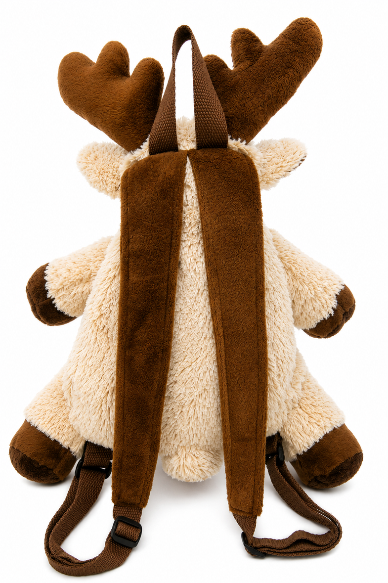 Alaska Moose Plush Backpack