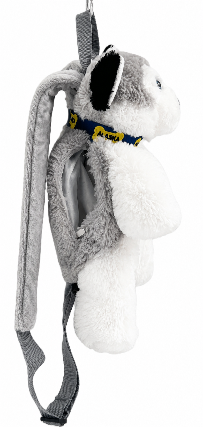 Alaska Husky Plush Backpack