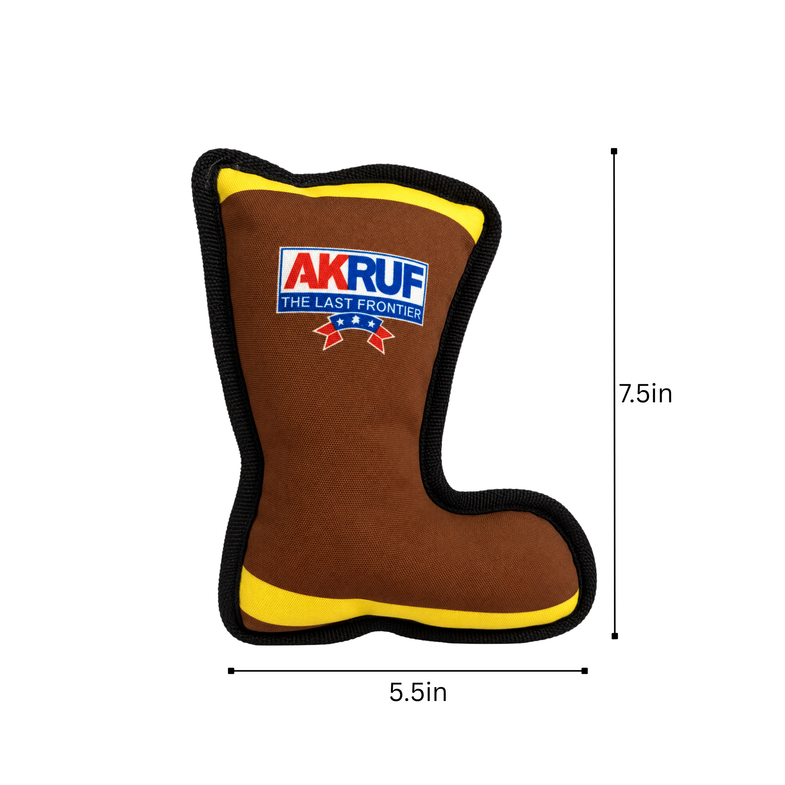 Alaska AKRUF Boot Dog Toy