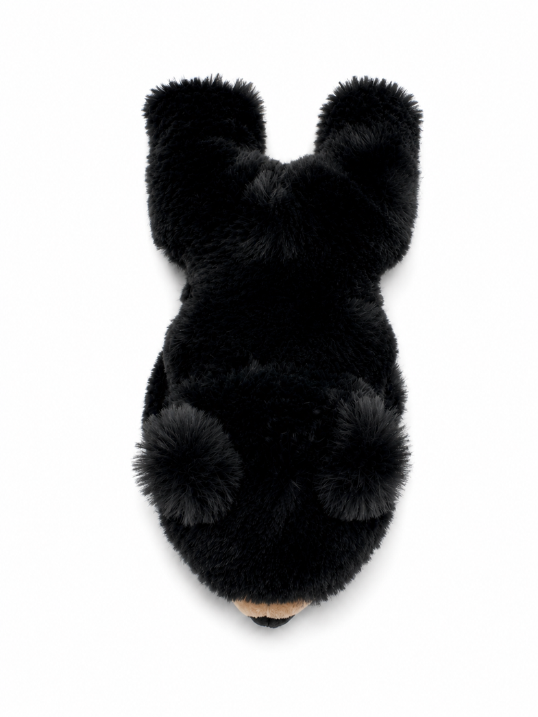 Alaska Laying Black Bear Plush