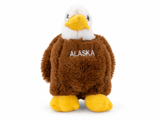 Alaska Eagle Plush 6"