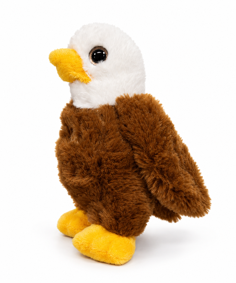 Alaska Eagle Plush 6"