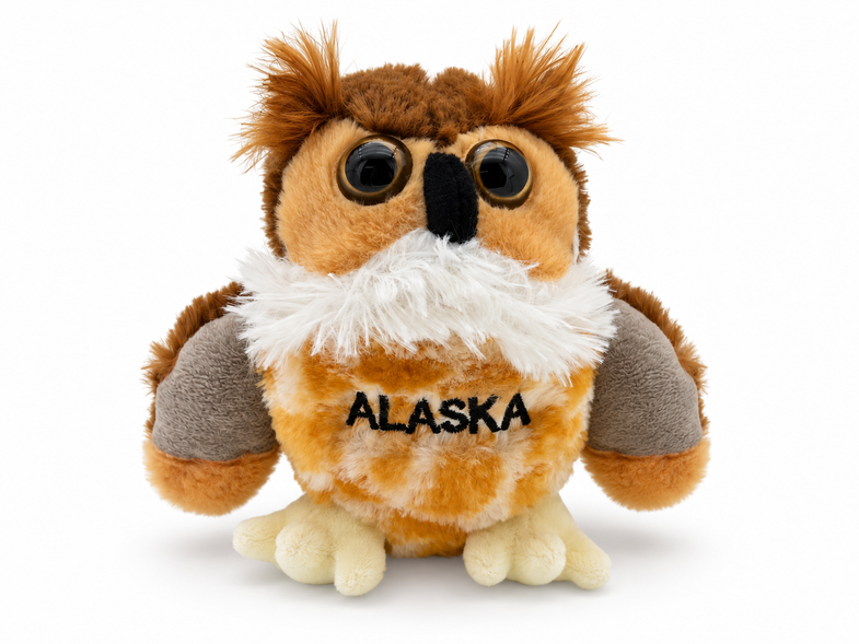 Alaska Owl Plush 6"