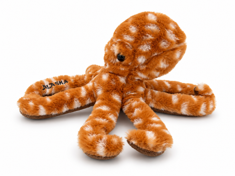 Alaska Octopus Plush 7"