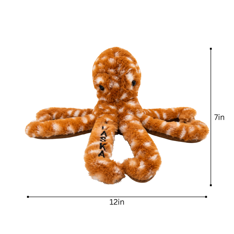 Alaska Octopus Plush 7"