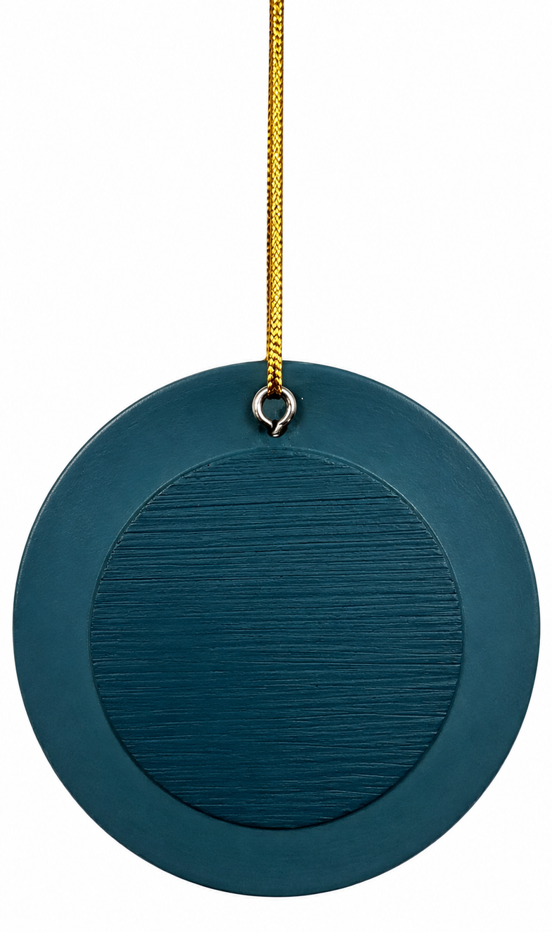 Alaska Cabin Plate Ornament