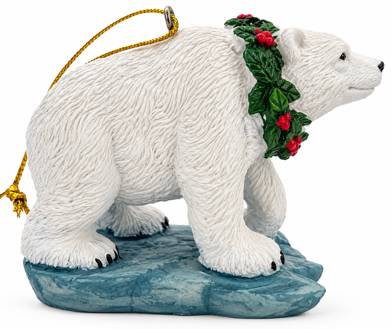 Alaska Polar Bear Ornament