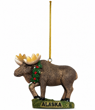 Alaska Moose Ornament