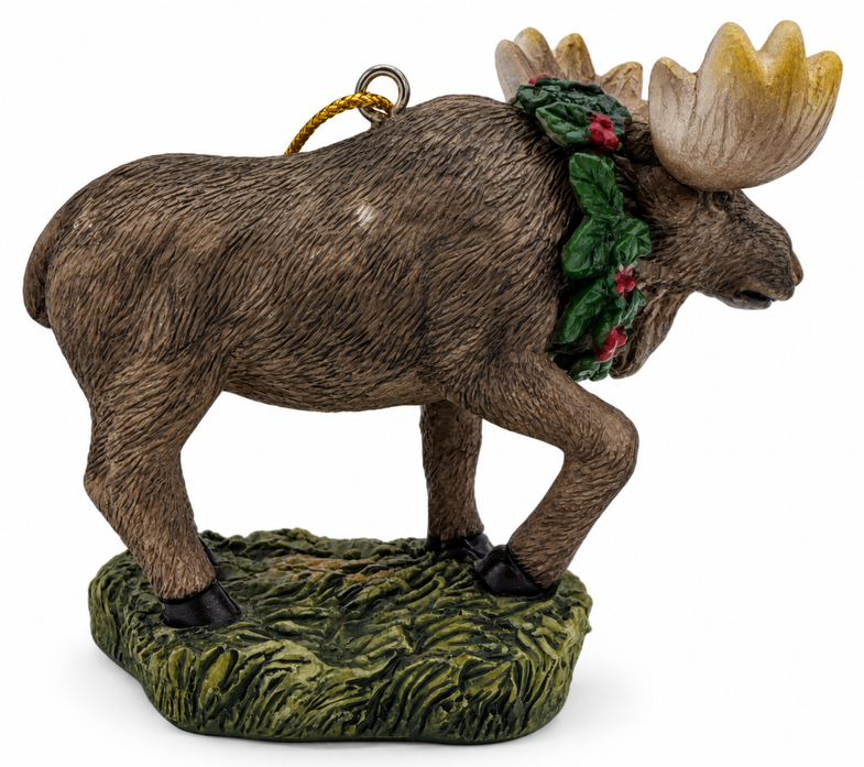 Alaska Moose Ornament