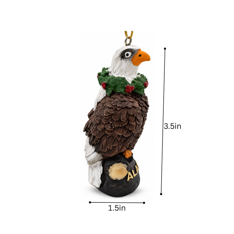 Alaska Eagle Ornament