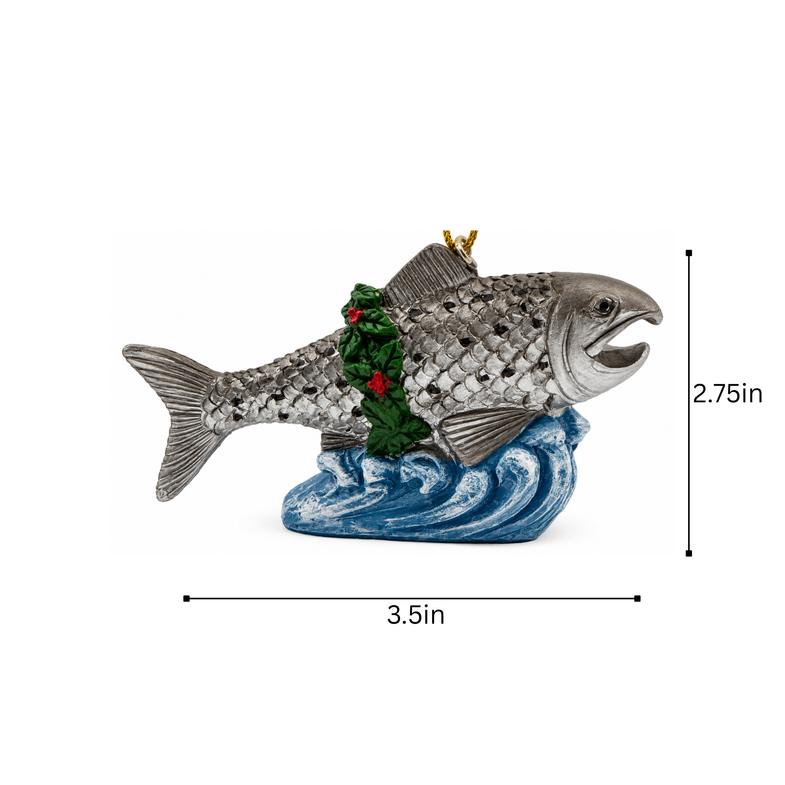 Alaska Salmon Ornament