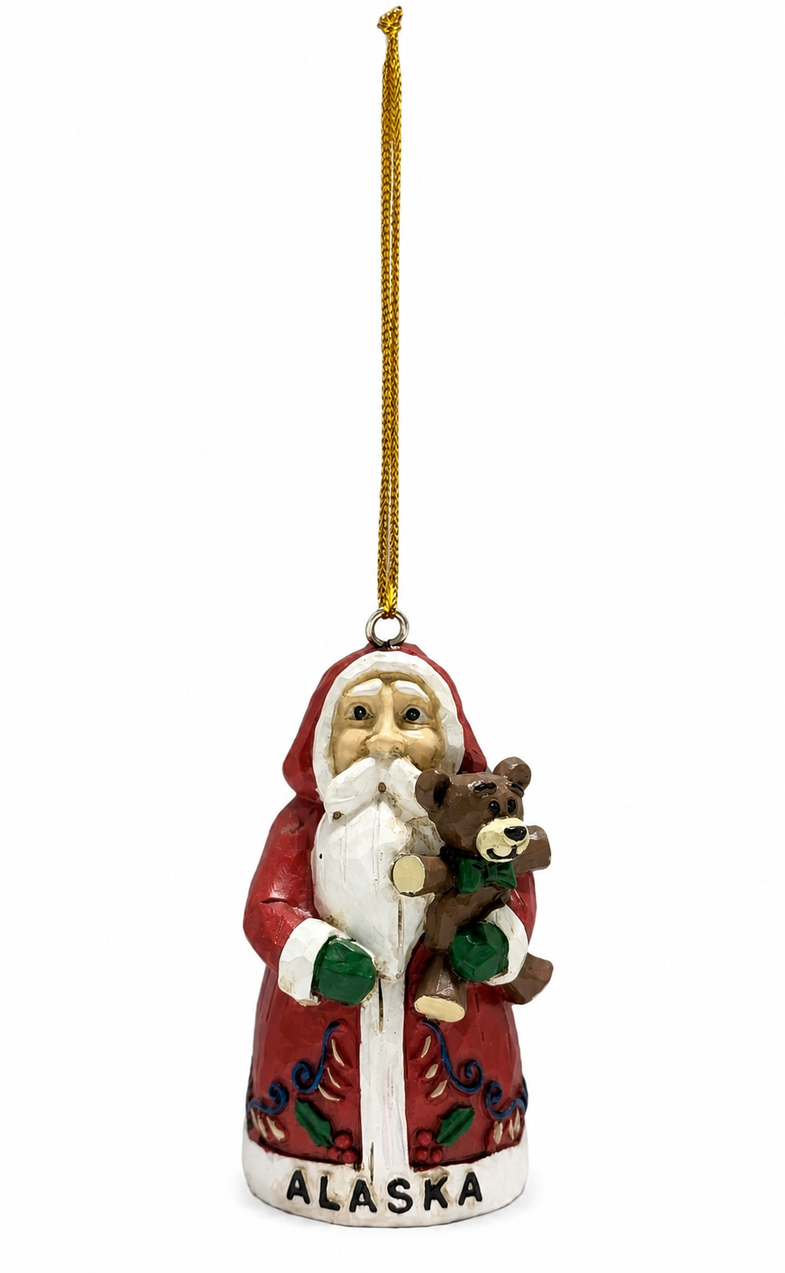 Alaska Santa Clause Ornament