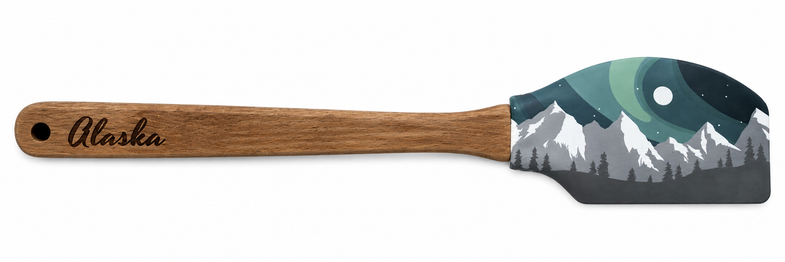 Alaska Aurora Silicone Spatula