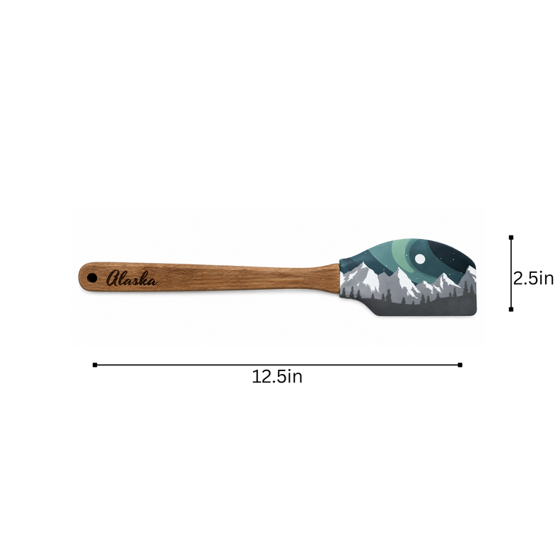 Alaska Aurora Silicone Spatula