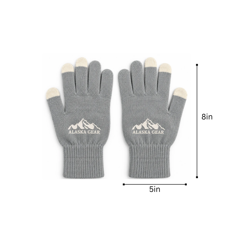 Alaska Gear Grey Gloves