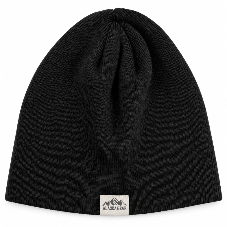 Alaska Gear Black Beanie