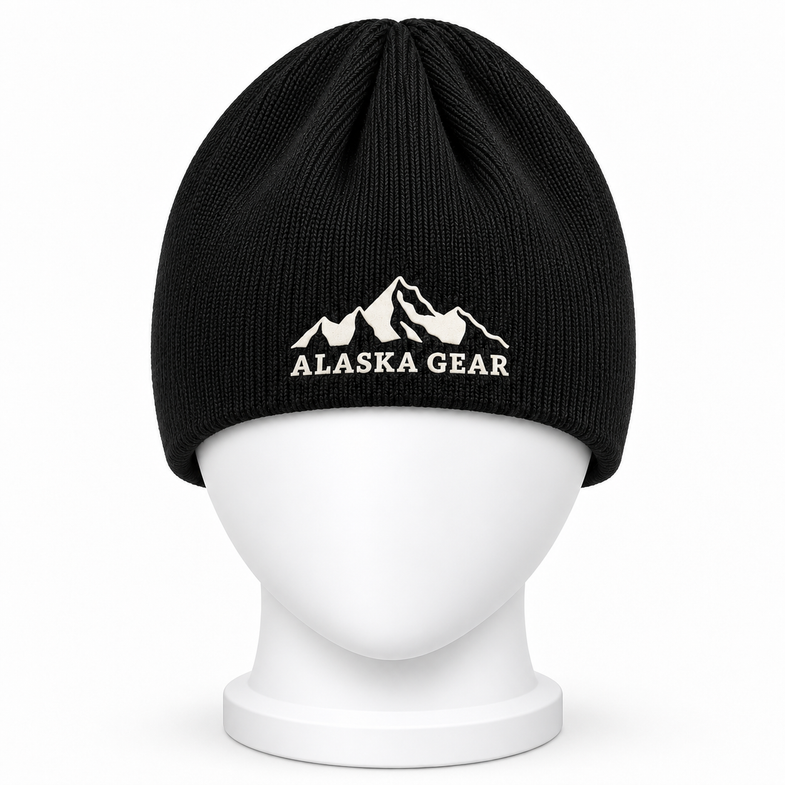 Alaska Gear Black Beanie