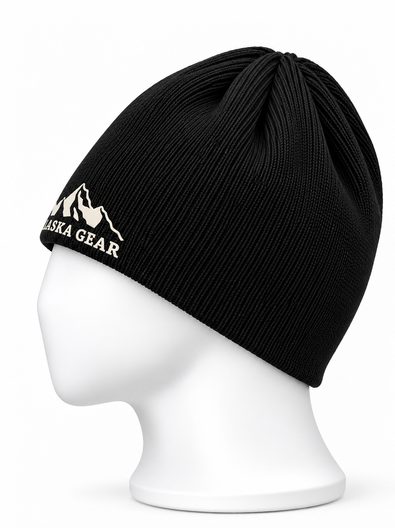 Alaska Gear Black Beanie