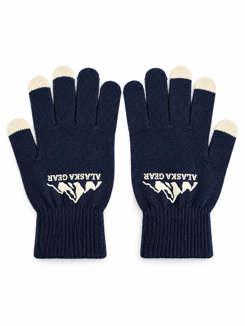 Alaska Gear Navy Gloves