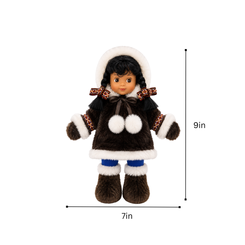 Alaska Girl 9" Dolls w/Parka
