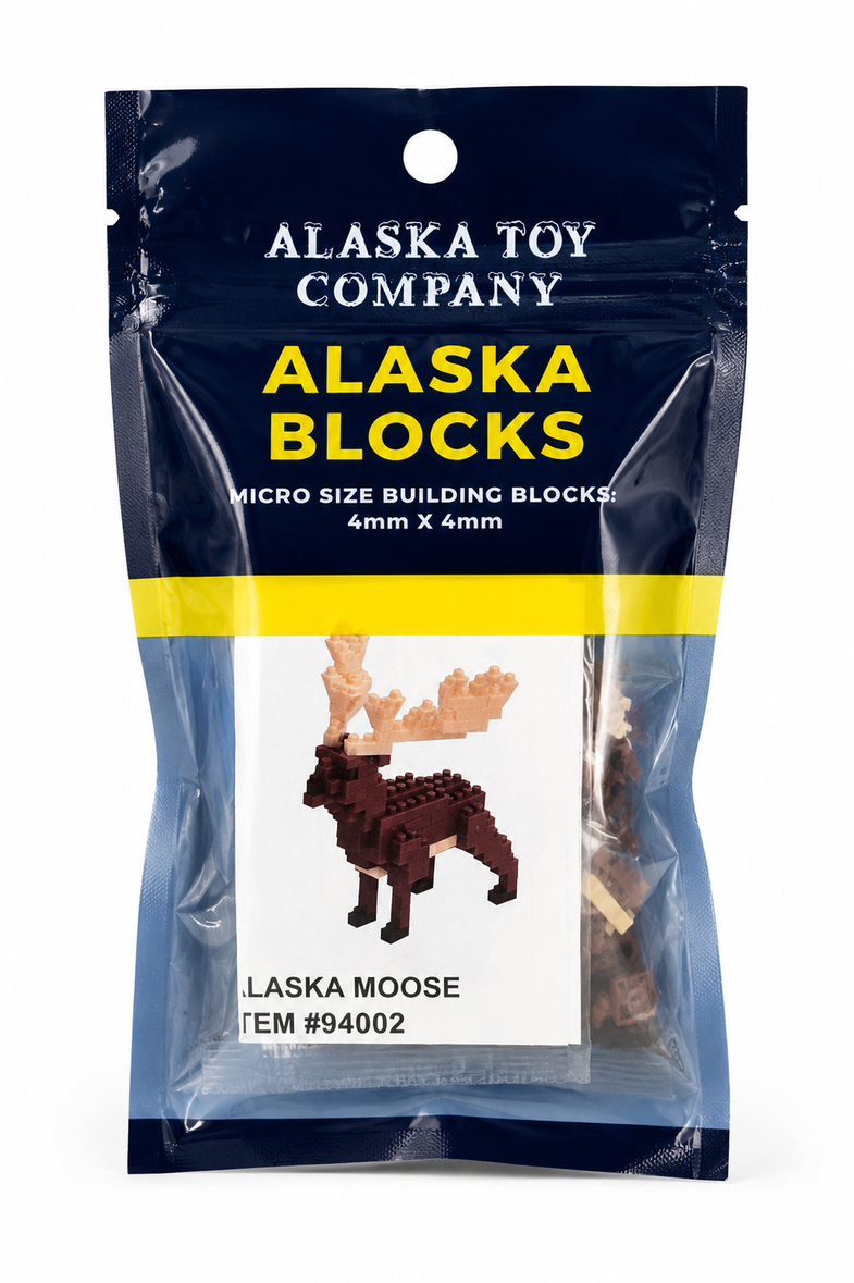 Alaska Moose Blocks