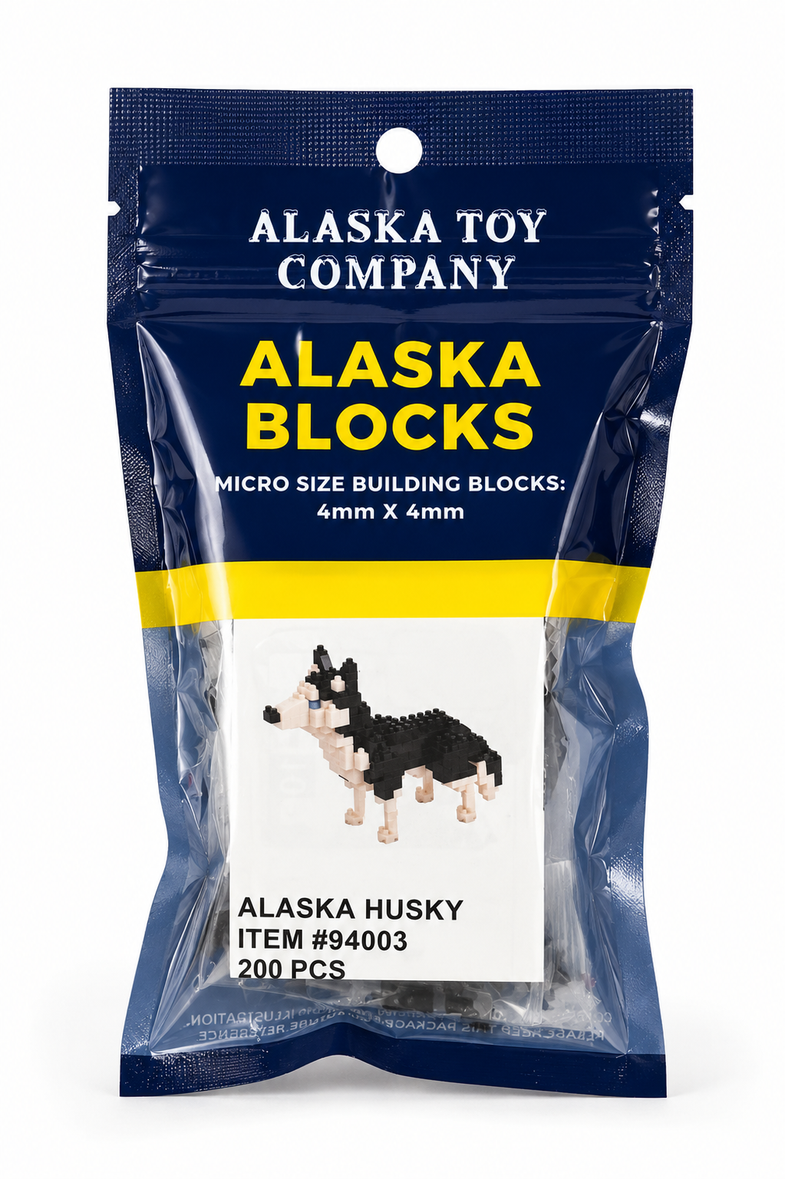 Alaska Husky Blocks