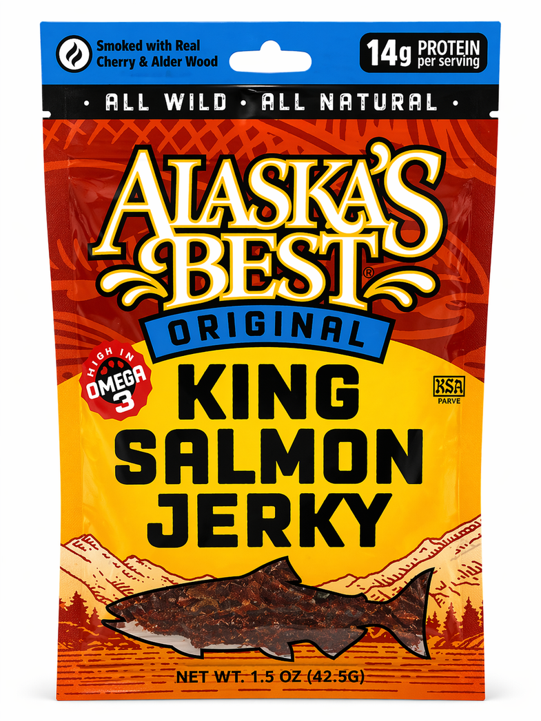 Alaska King Salmon Jerky 1.5oz