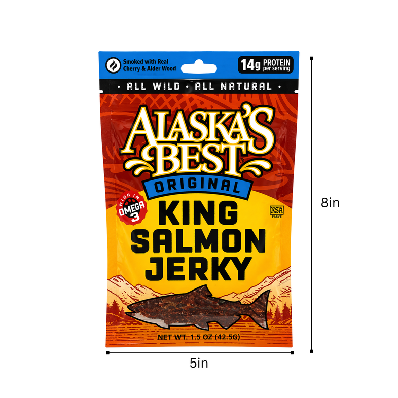 Alaska King Salmon Jerky 1.5oz