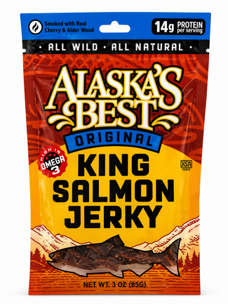 Alaska King Salmon Jerky 3oz