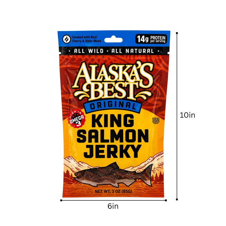Alaska King Salmon Jerky 3oz