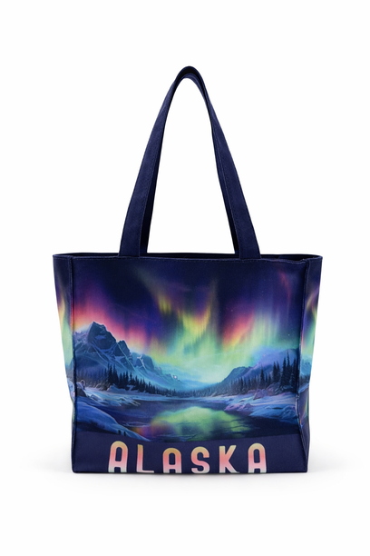 Alaska Northern Lights Tote Bag