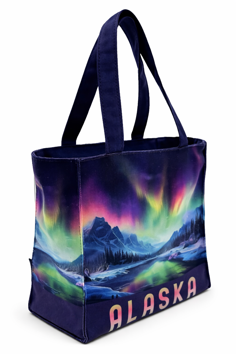 Alaska Northern Lights Tote Bag