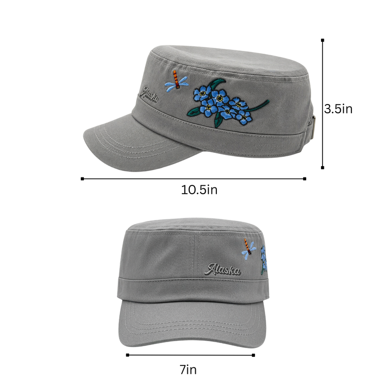 Alaska Forget Me Not Cap