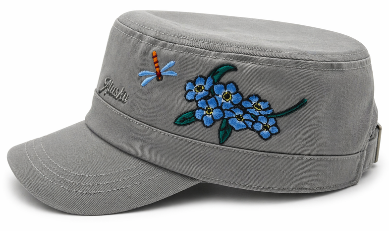 Alaska Forget Me Not Cap