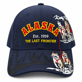 Alaska Dog Sled Baseball Hat
