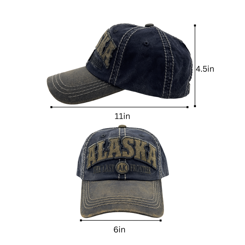 Alaska Last Frontier Baseball Hat