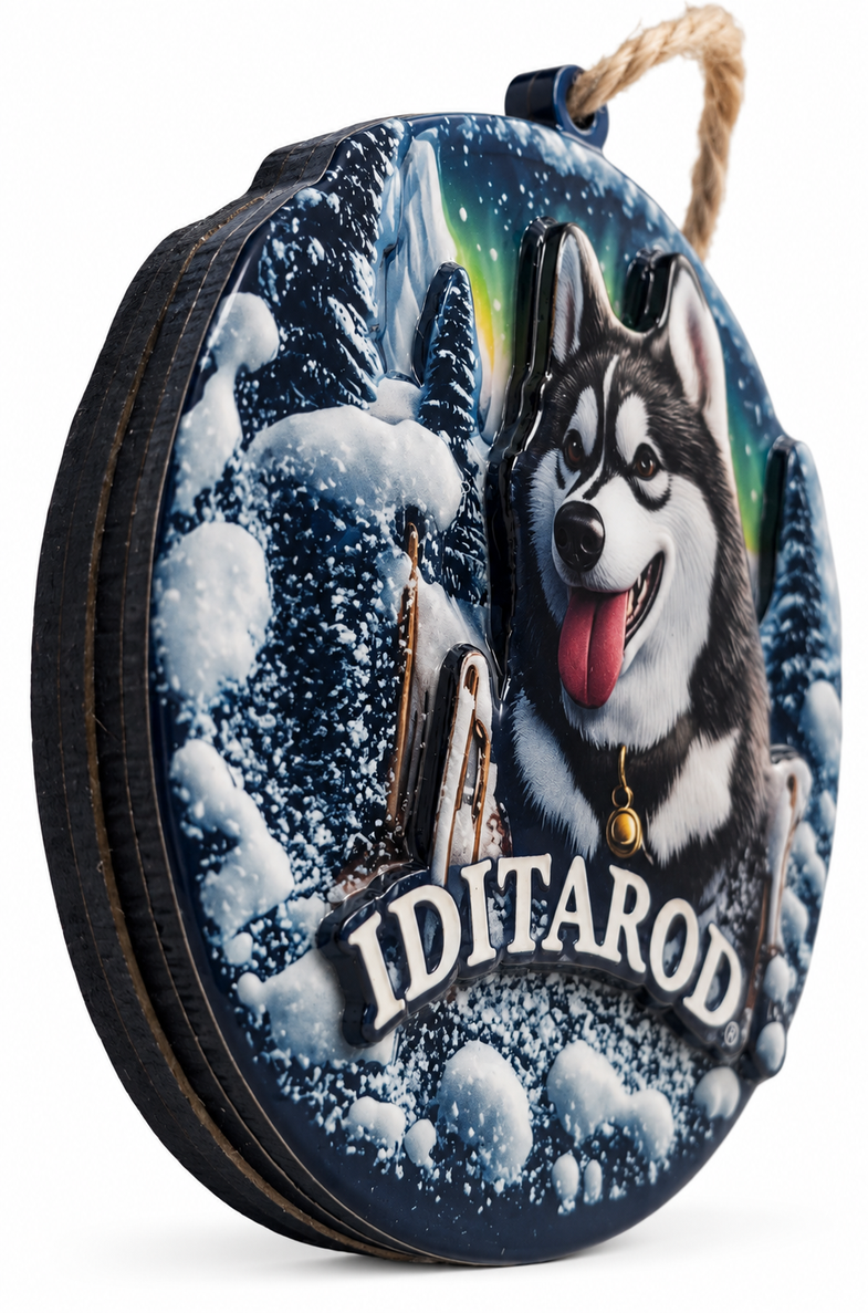 Alaska Husky Ornament