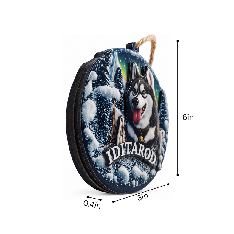 Alaska Husky Ornament