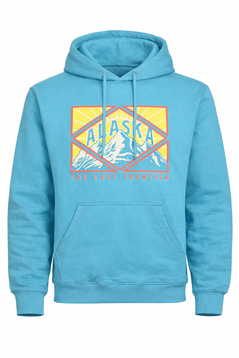 Alaska Diamond Sunrise Adult Hoodie