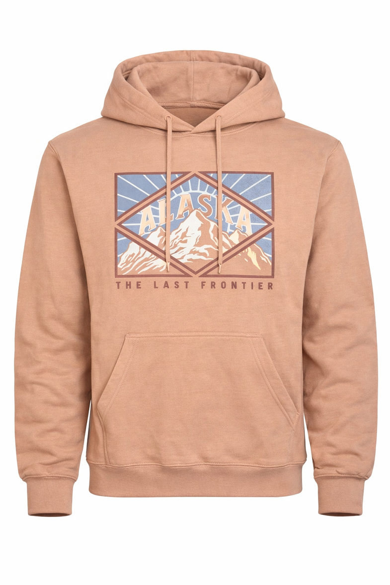 Alaska Diamond Sunrise Adult Hoodie