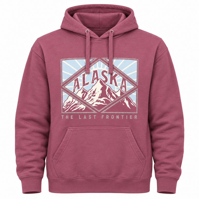 Alaska Diamond Sunrise Adult Hoodies