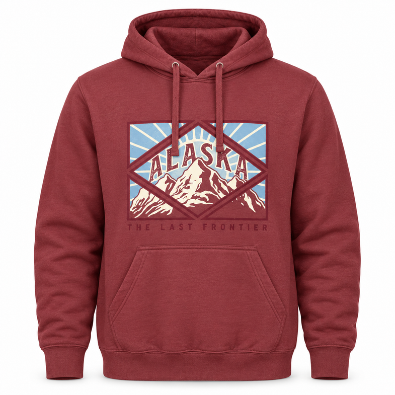 Alaska Diamond Sunrise Adult Hoodies